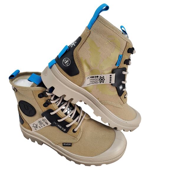 Palladium Unisex M7 / W8.5 / EUR40 Destiny X Pampa Witch Queen Boot Dune New - Picture 1 of 11